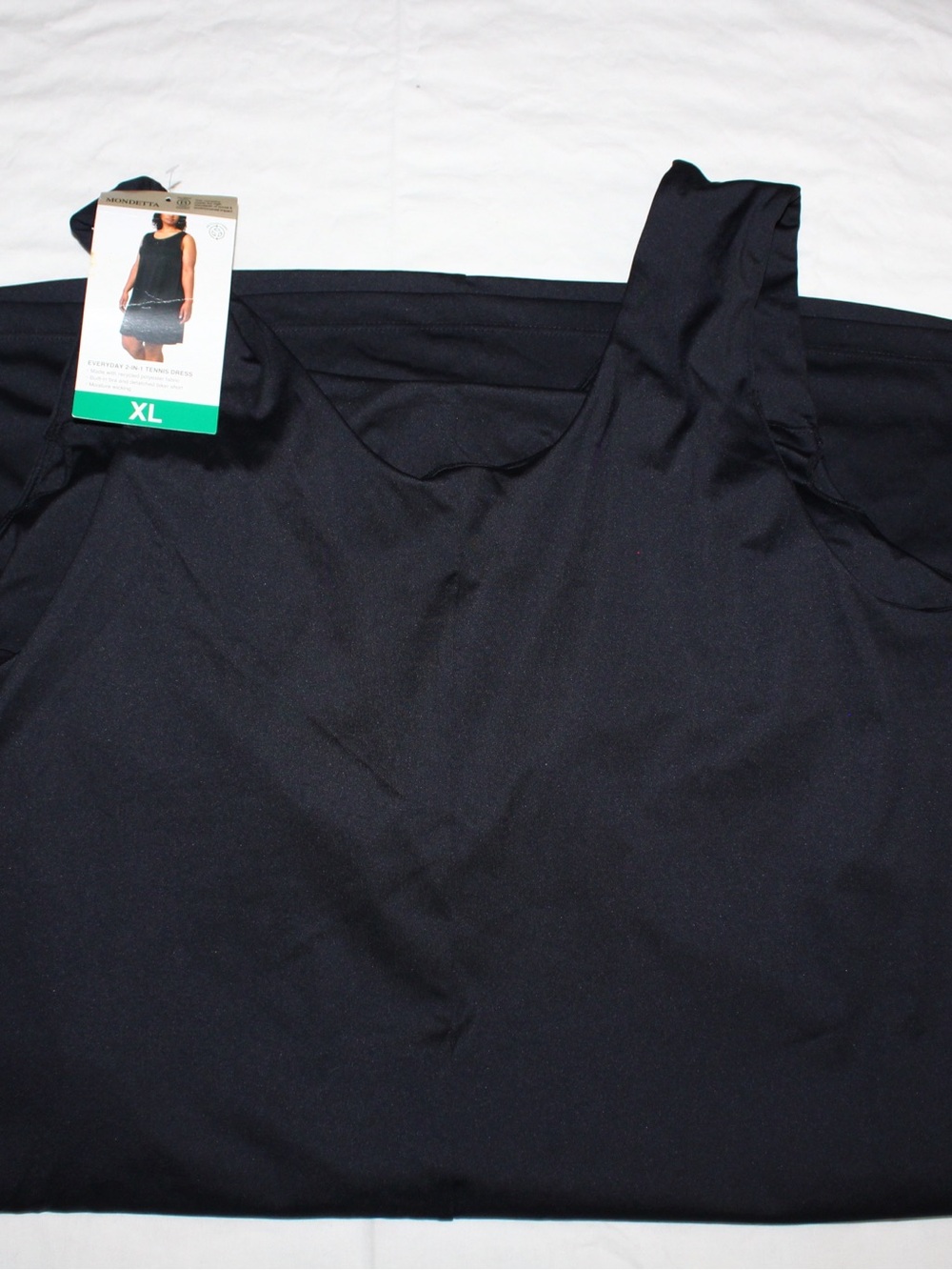 Mondetta Black Sleeveless Tennis Dress - Picture 2 of 2